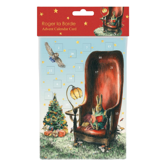 Christmas storytime Advent calendar card