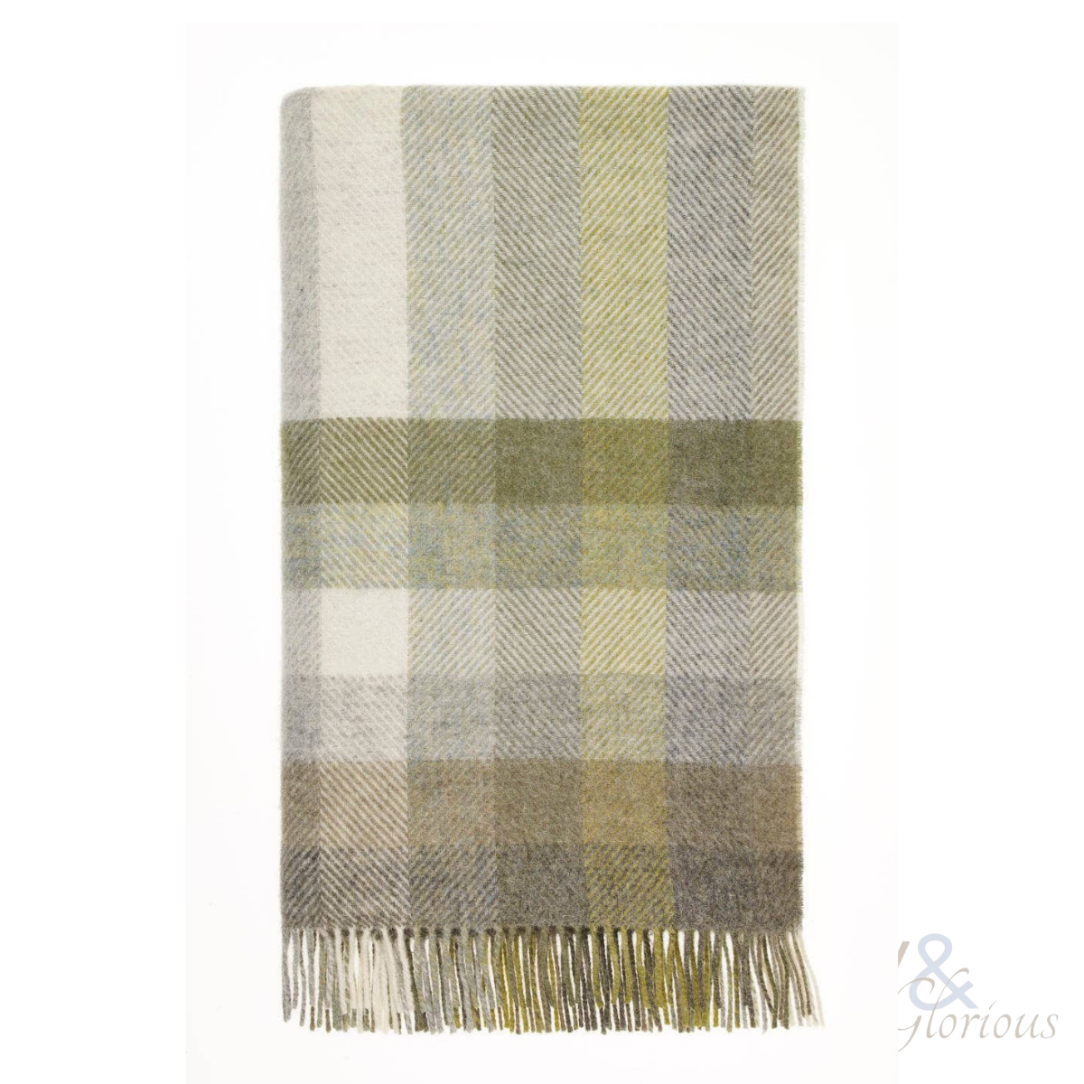 Woodale pure wool throw from Bronte by Moon