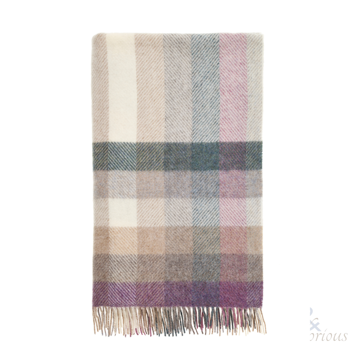 Woodale pure wool throw from Bronte by Moon