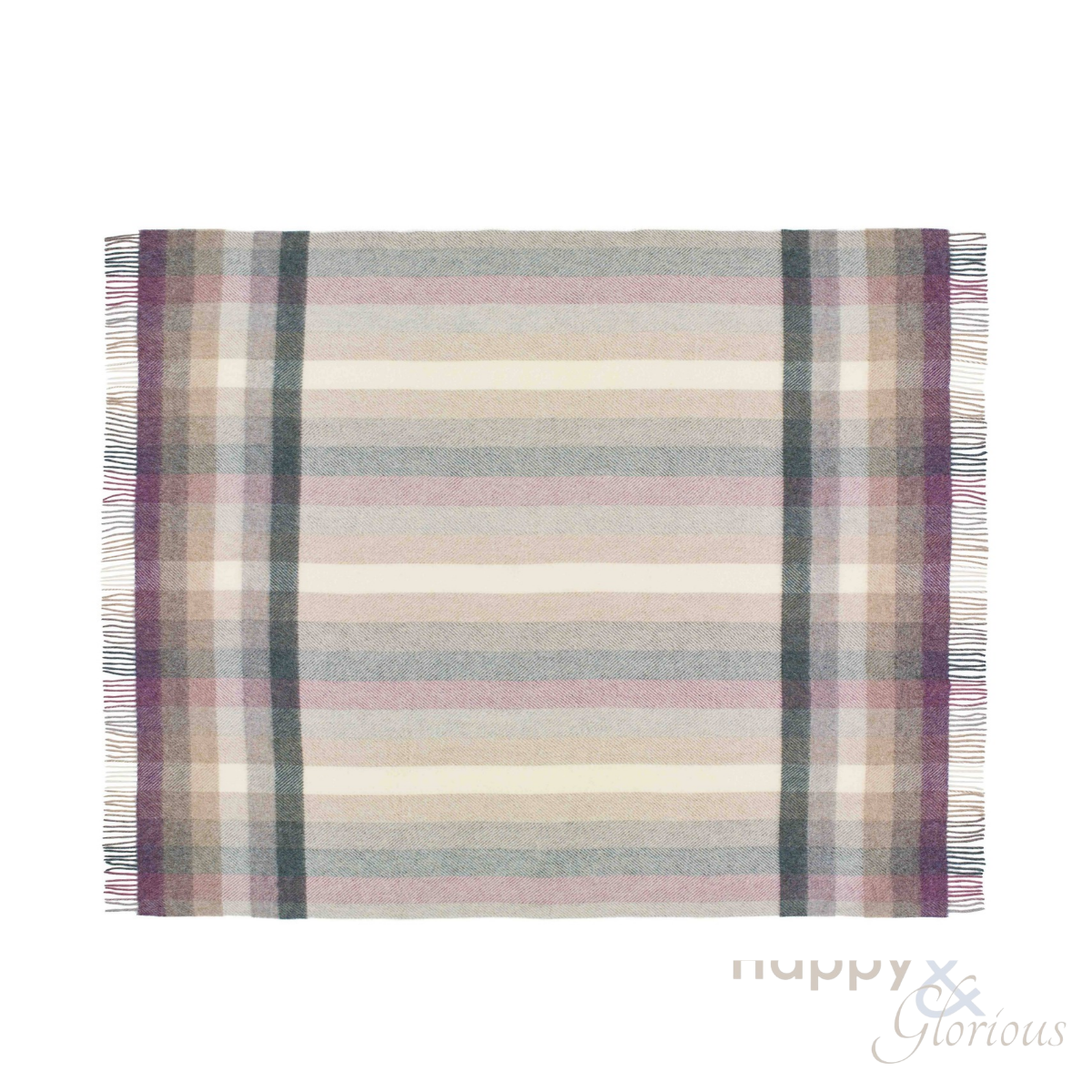 Woodale pure wool throw from Bronte by Moon