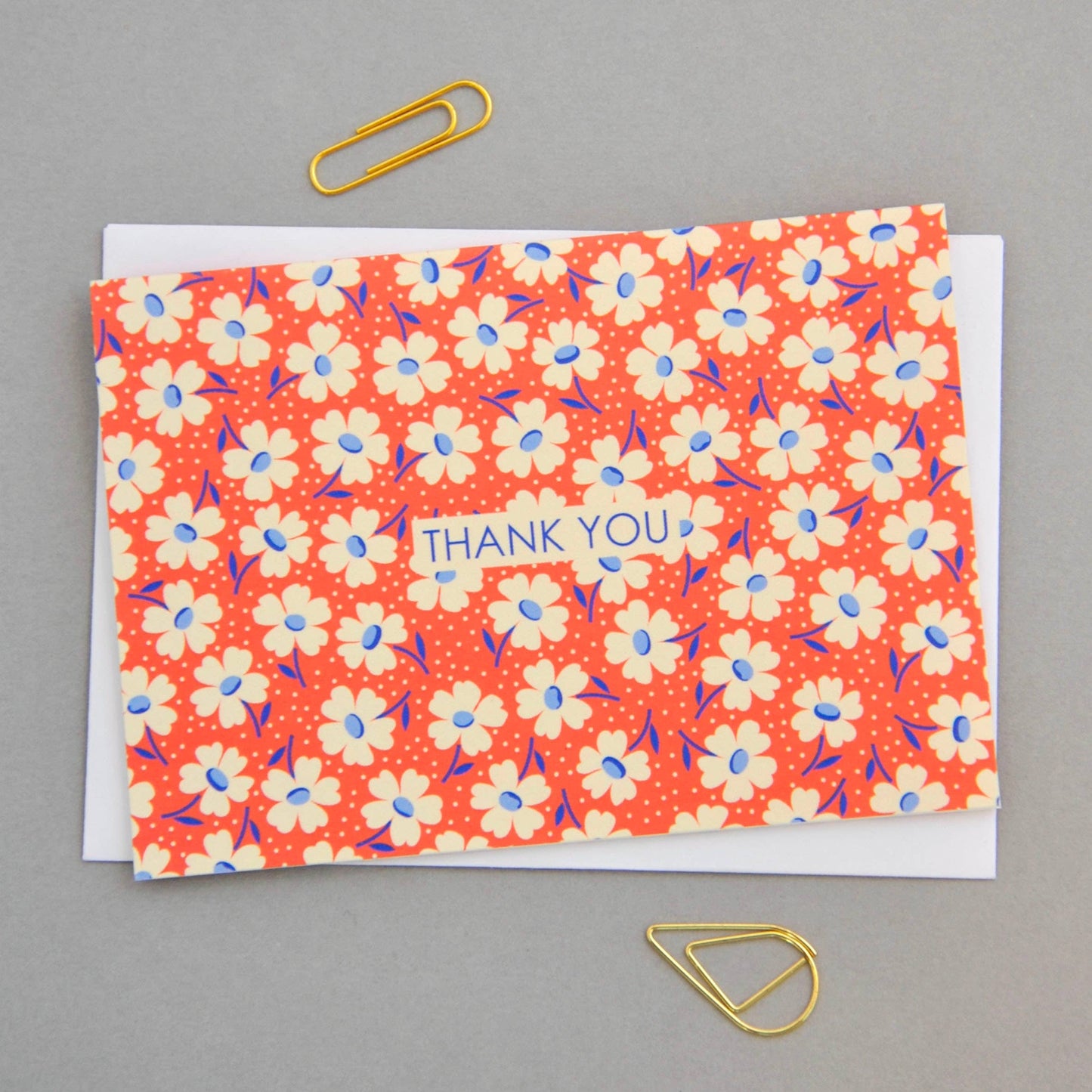 Set of eight 'pick & mix' thank you notecards