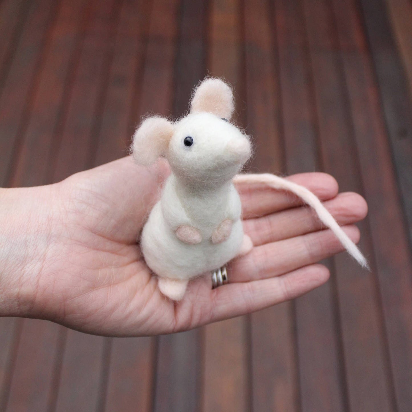 Little mice needle felting kit