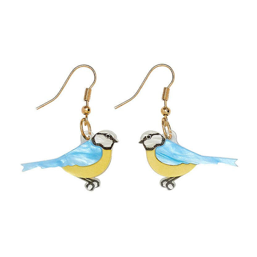 Bluetit earrings by Tatty Devine