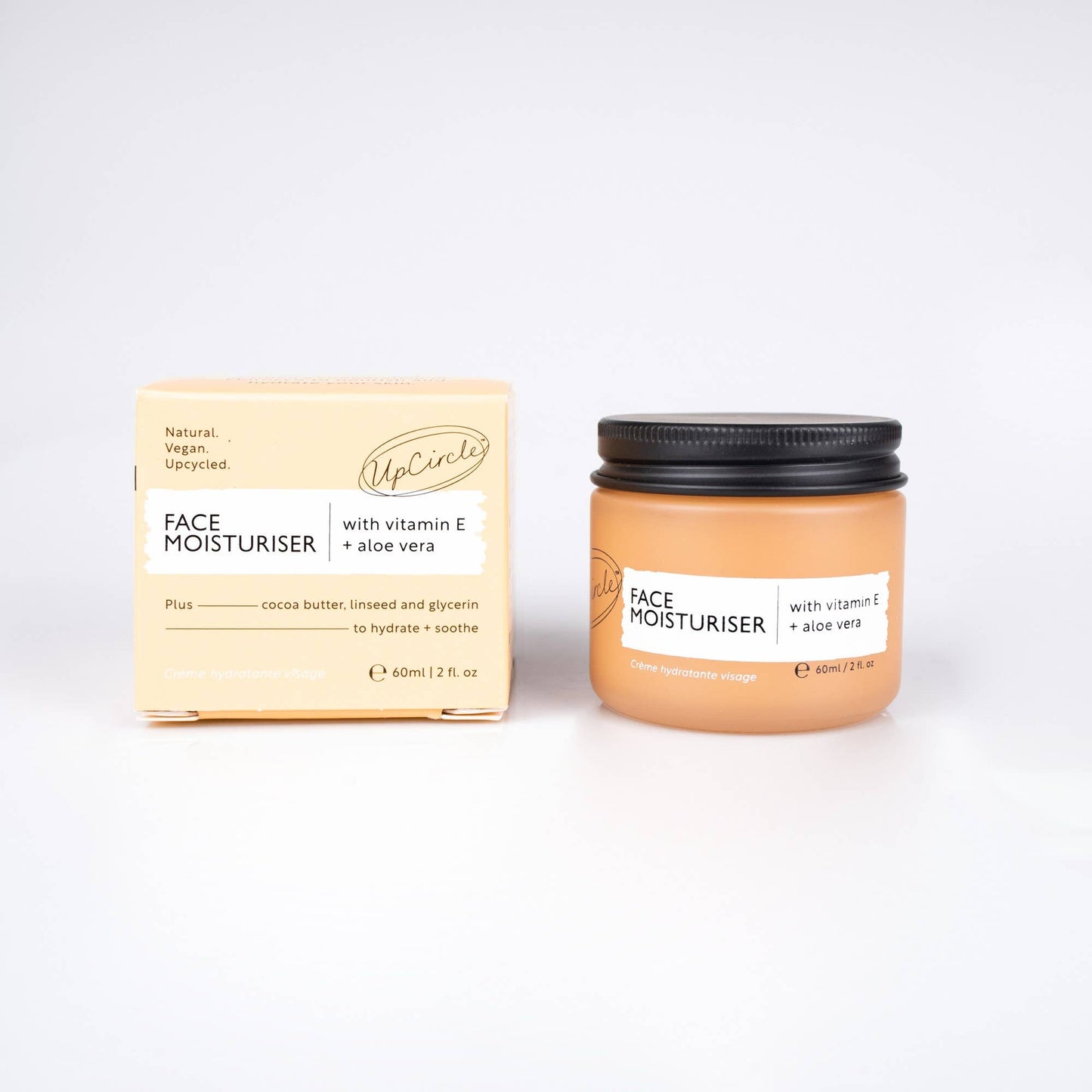 Upcircle natural face moisturiser with vitamin E