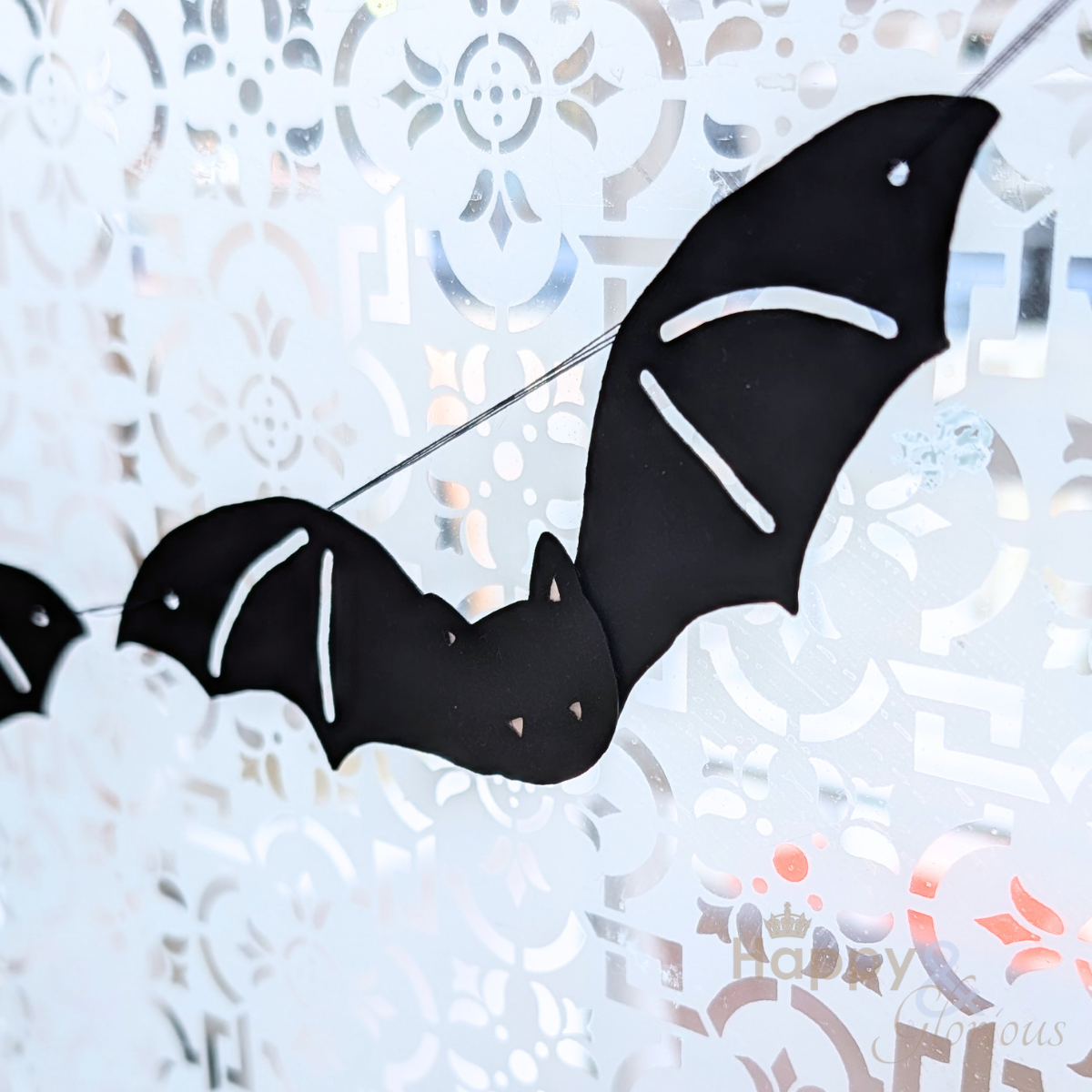 Jolly paper bunting - Flappy bats