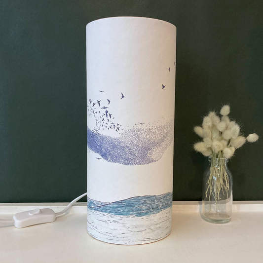 Murmuration parchment lamp