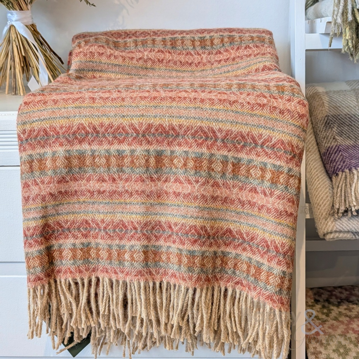 Ayr pure wool throw from Bronte by Moon