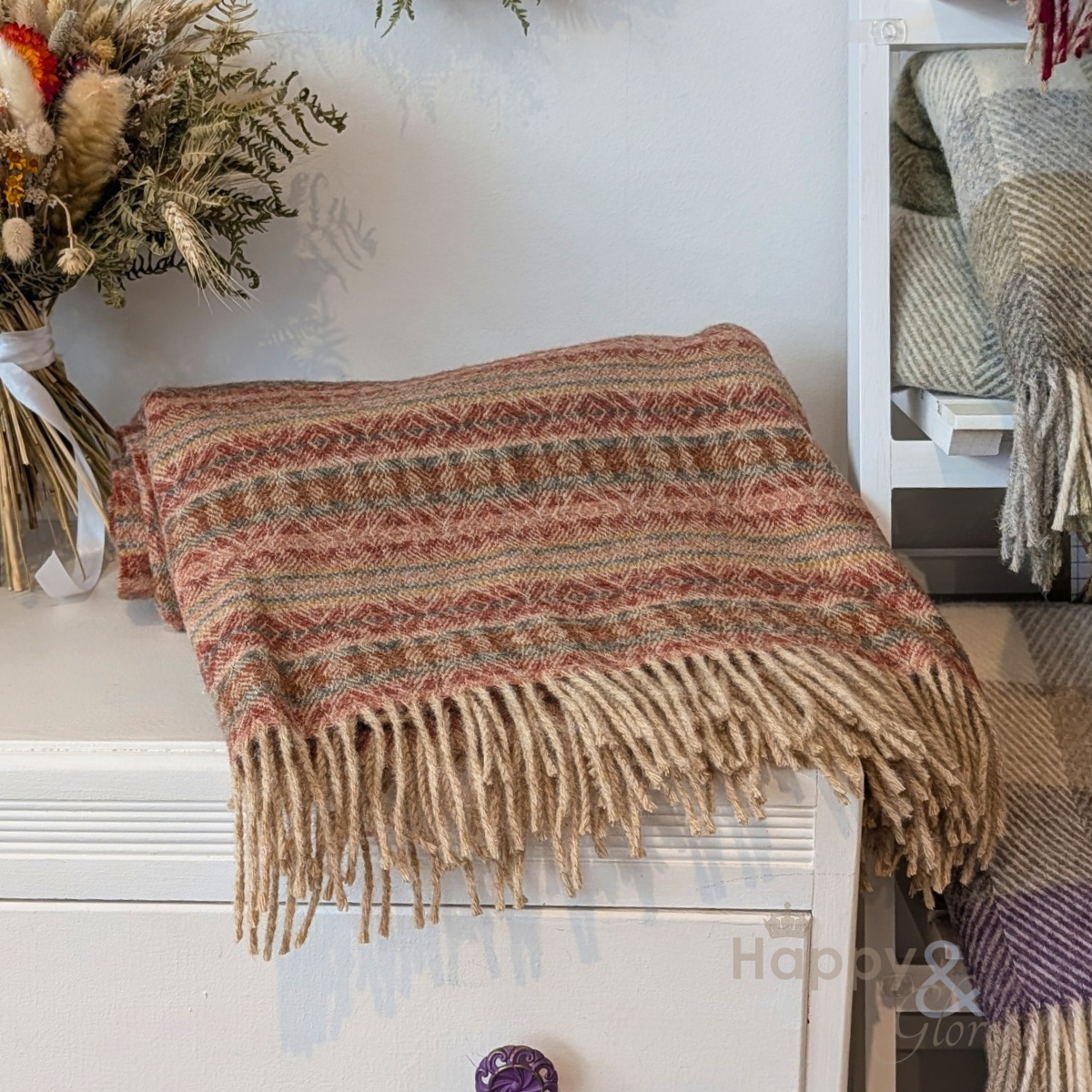 Ayr pure wool throw from Bronte by Moon