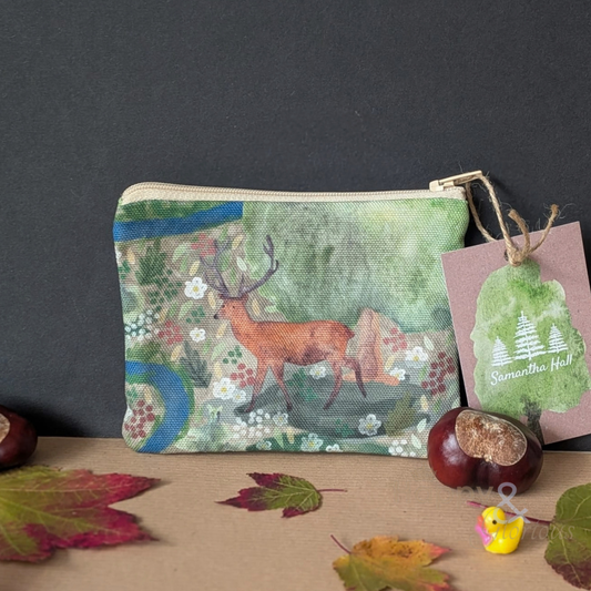 Stag coin purse