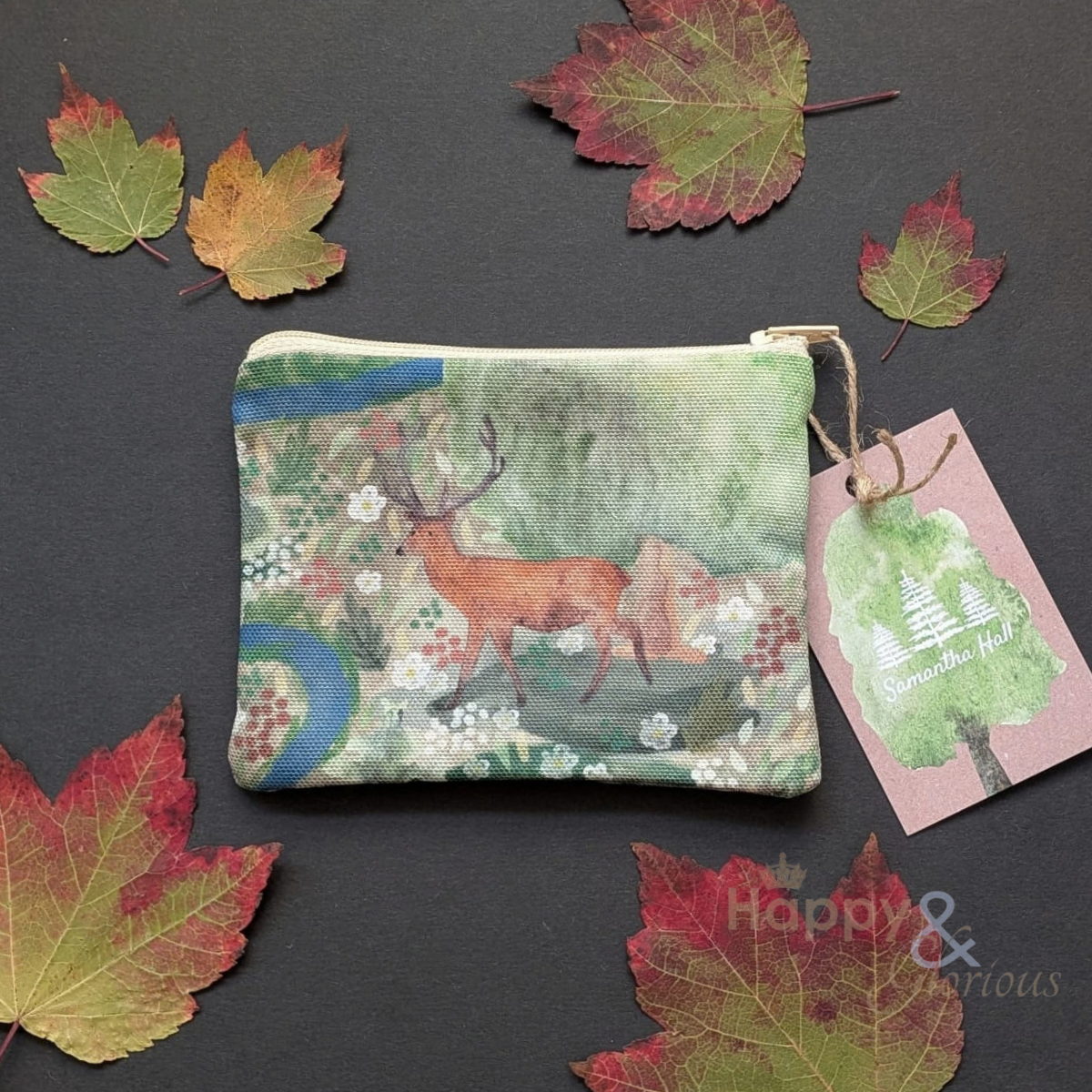 Stag coin purse