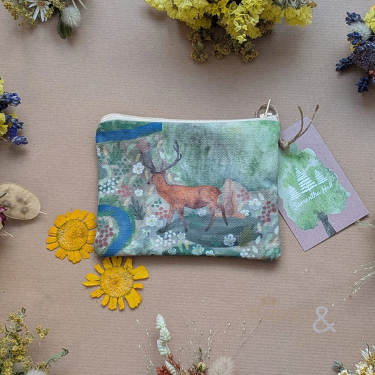 Stag coin purse
