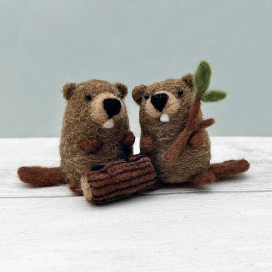 Beavers needle felting kit