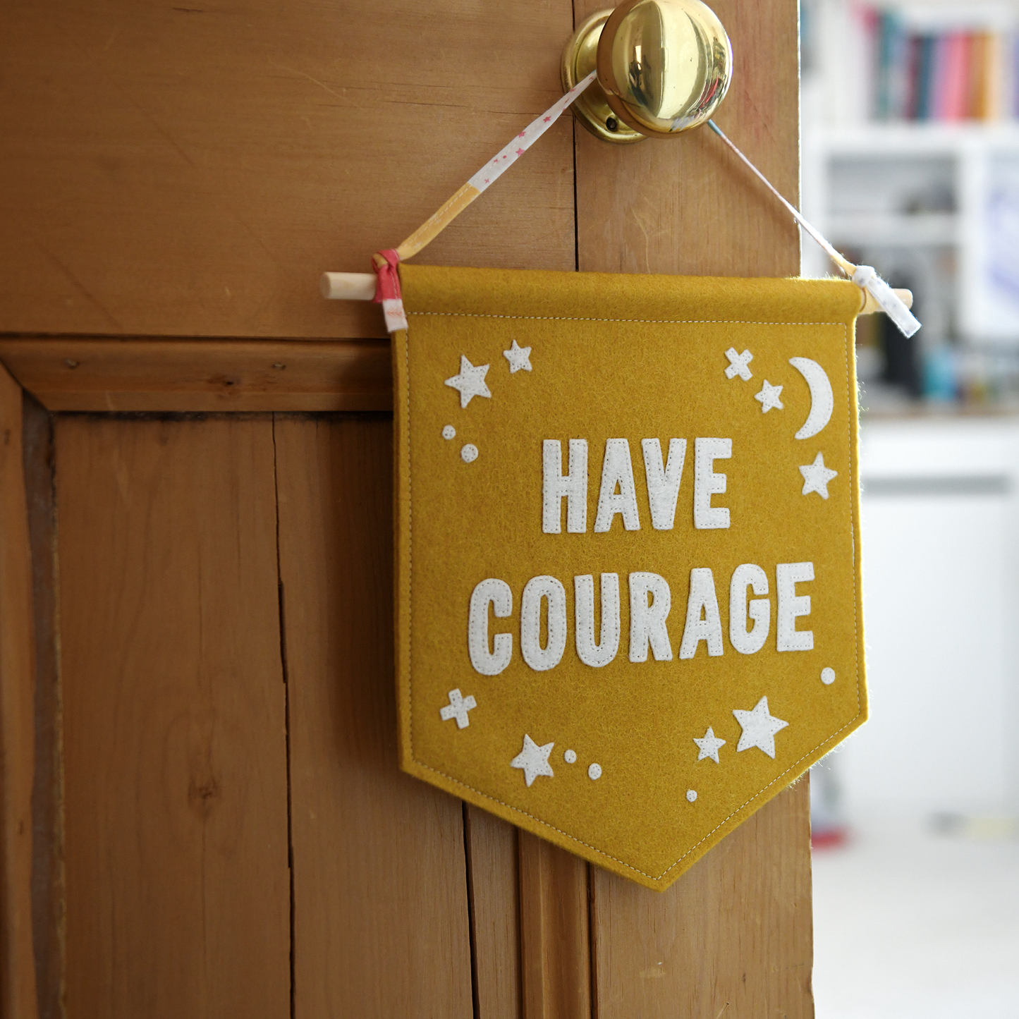 Have Courage positivity banner craft kit