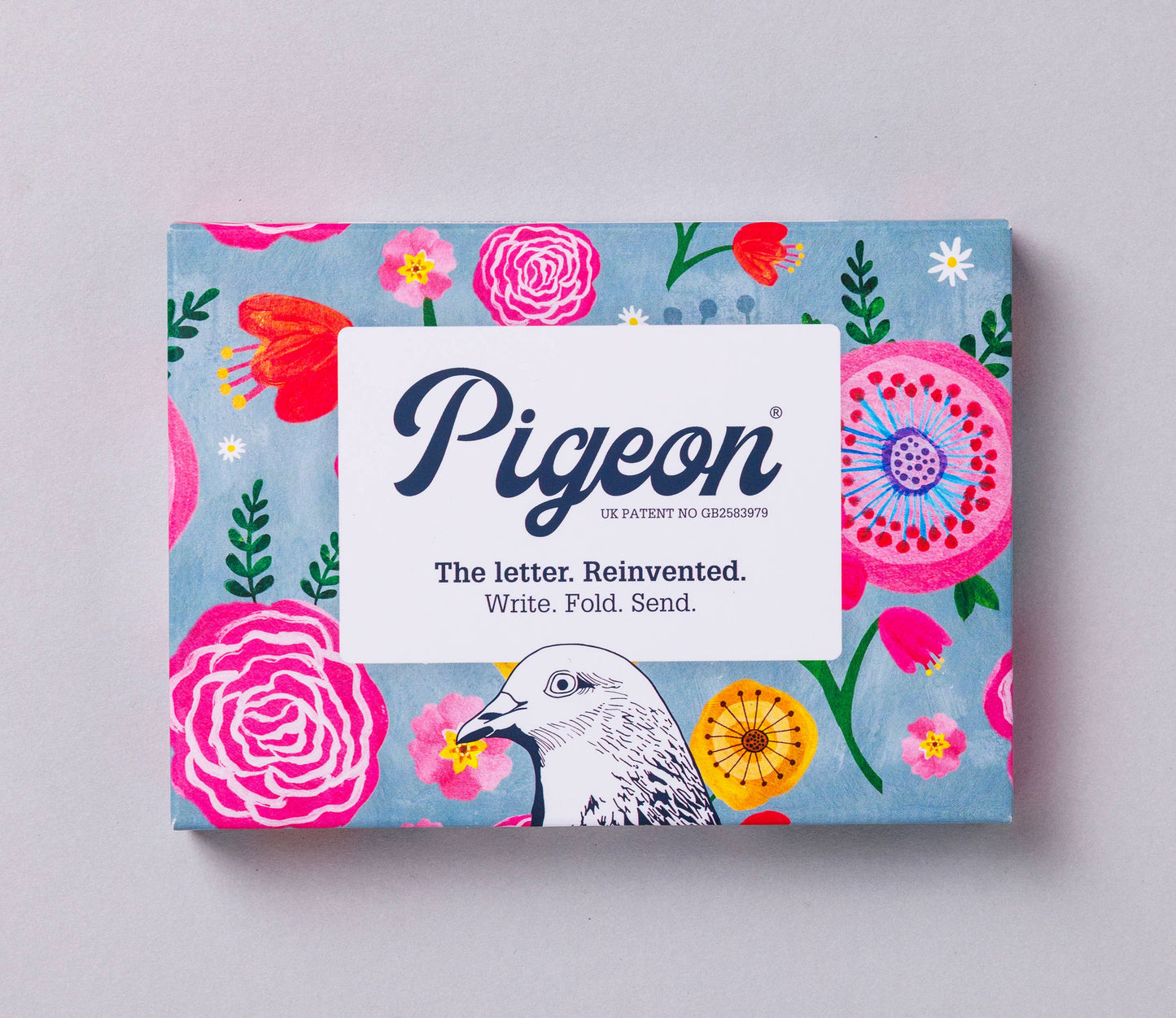 Wildflower Pigeon - pack of 6 folding letters