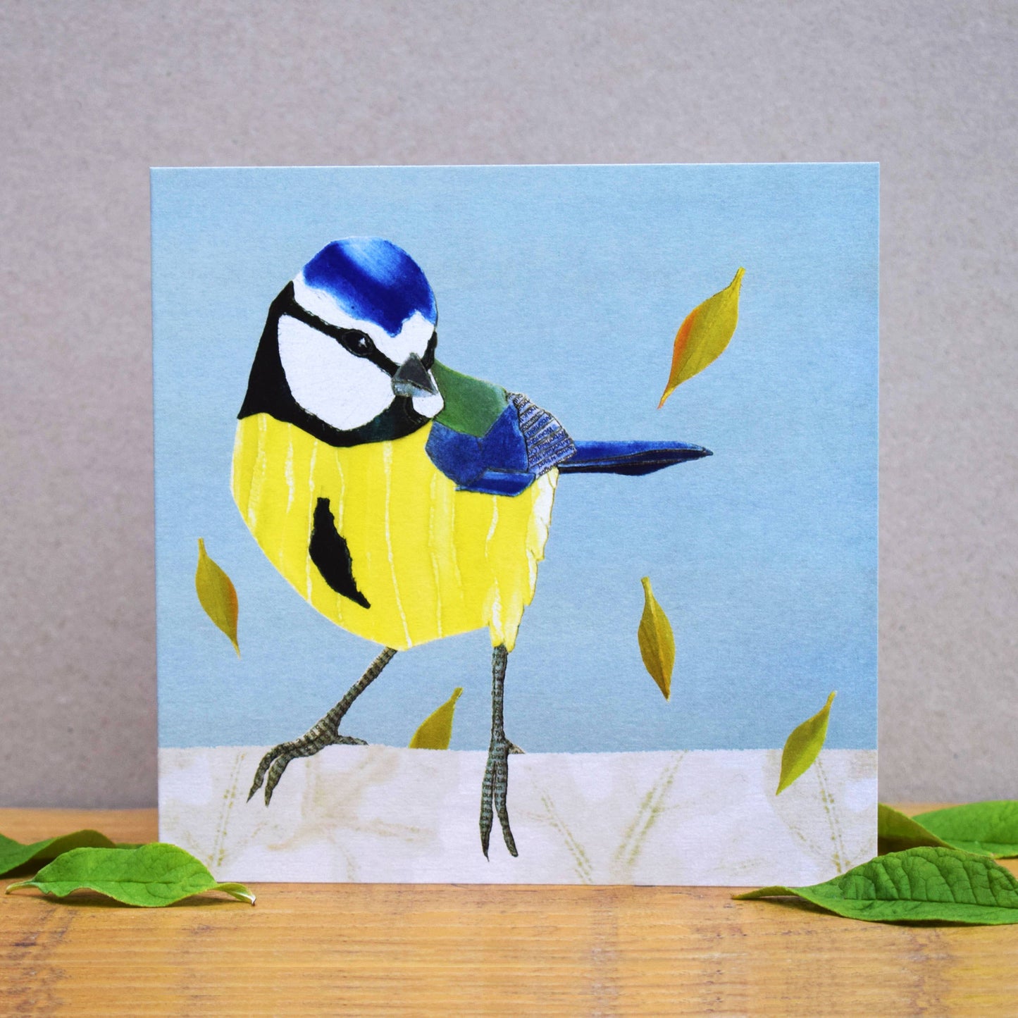 Blue tit card