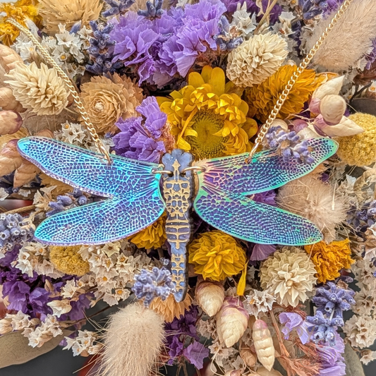 Damselfly necklace by Tatty Devine