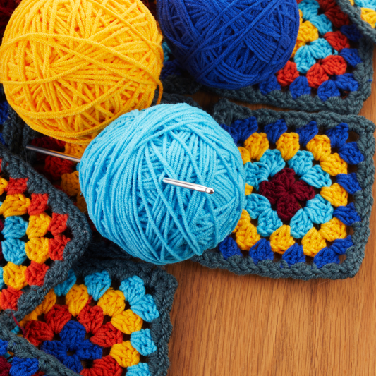 Crochet Granny Squares workshop with Aoife Healy - Wednesday 28th January