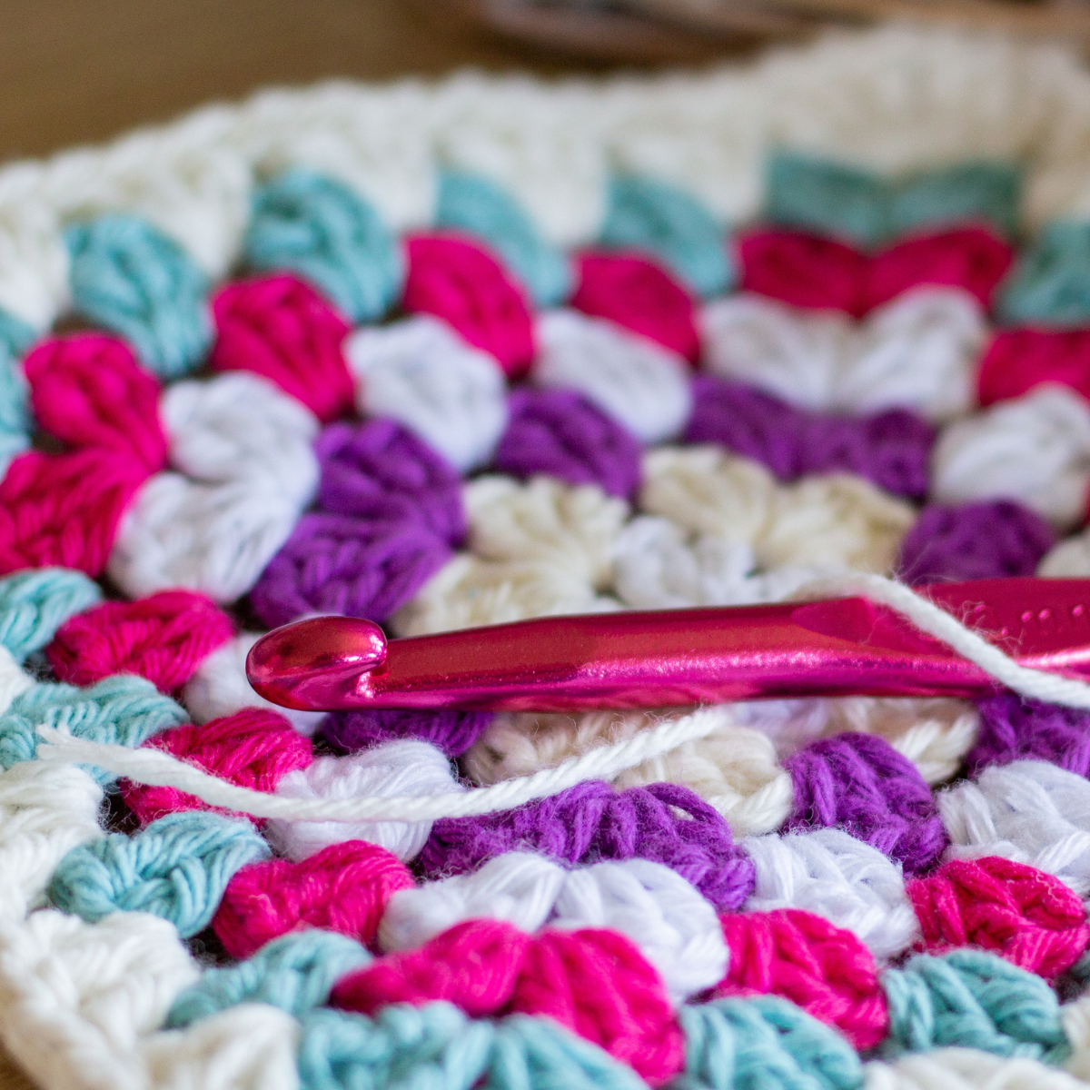 Crochet Granny Squares workshop with Aoife Healy - Wednesday 28th January
