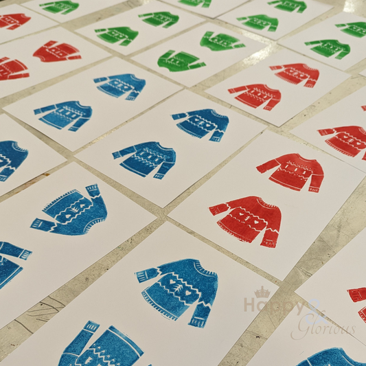 Linocut stamping workshop - Sunday 2nd November