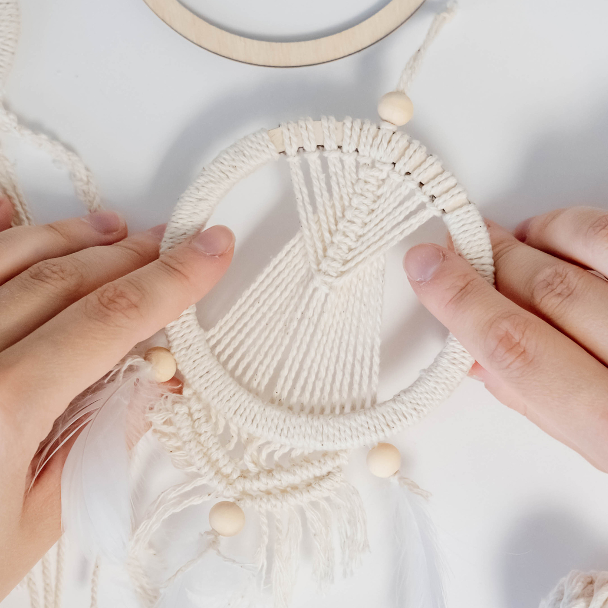 Macrame houseplant hanger workshop - Wednesday 18th February