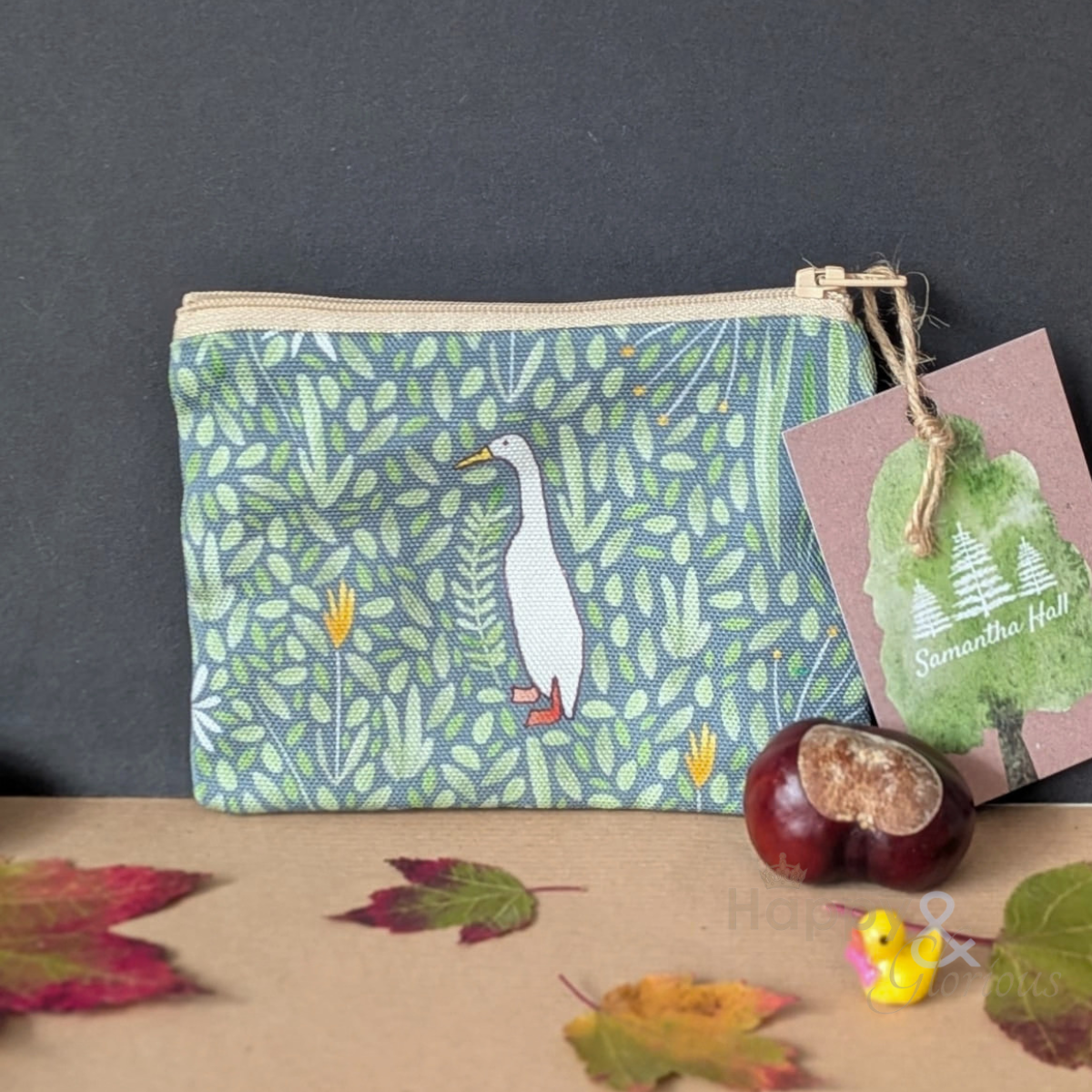 Runner duck coin purse