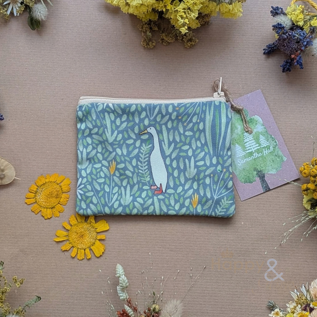 Runner duck coin purse