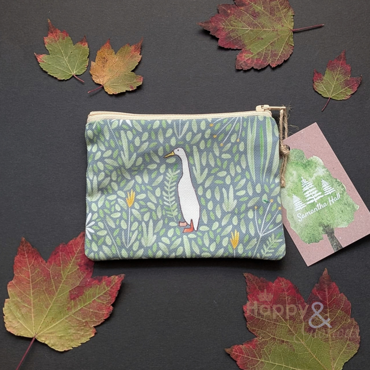 Runner duck coin purse