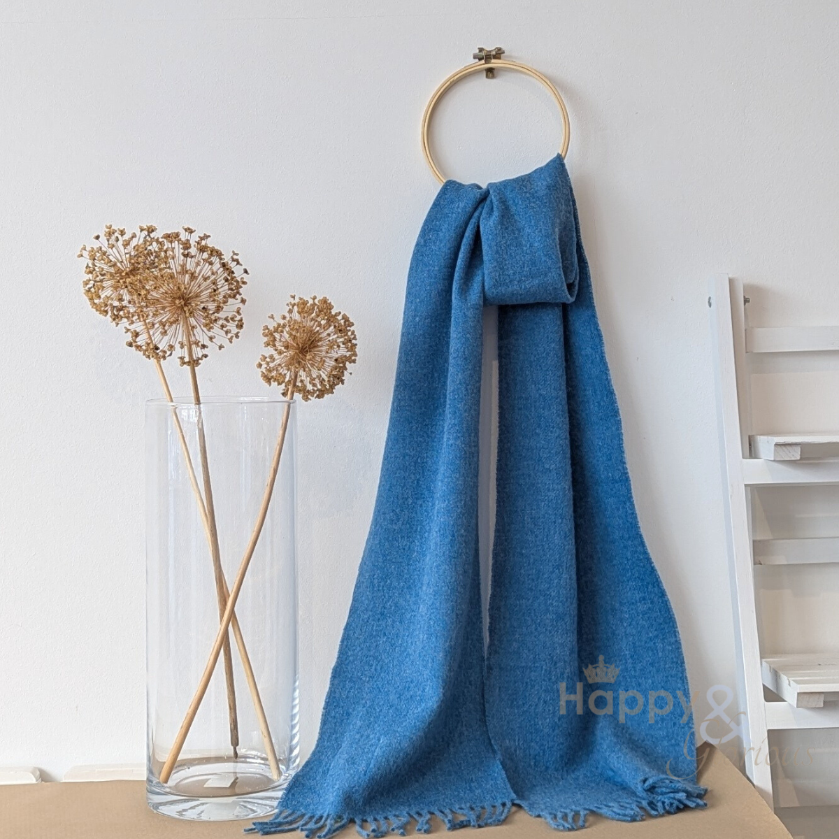 Super soft merino wool scarf in a choice of colours