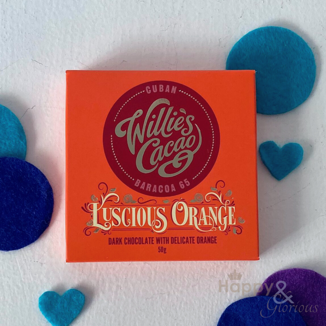Luscious Orange chocolate bar