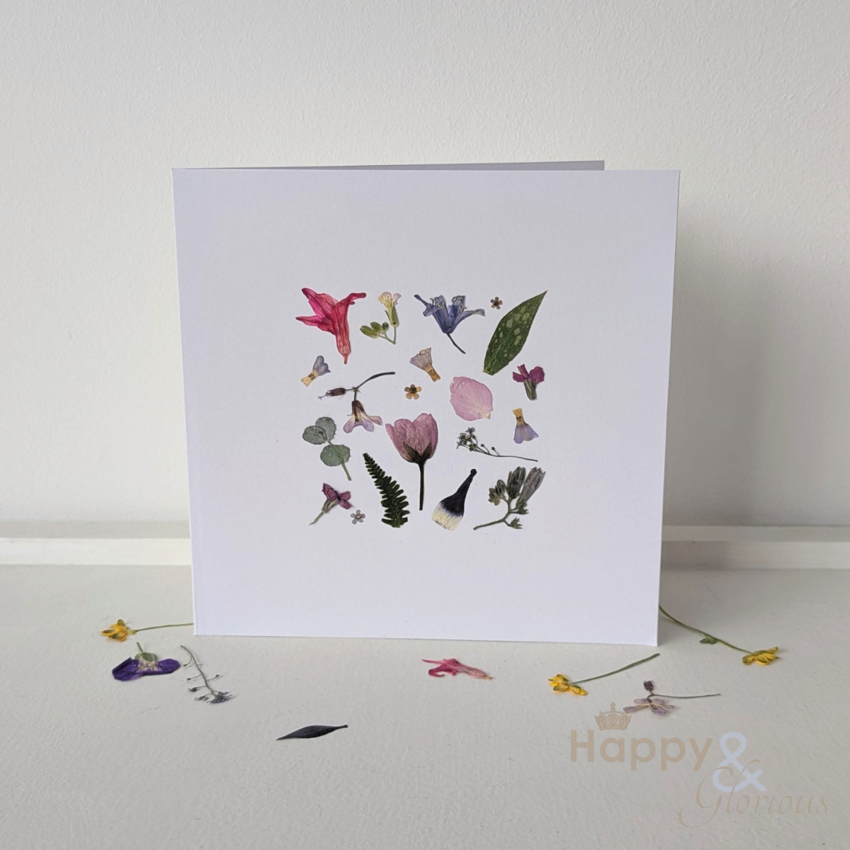 Pressed flower & leaf cards workshop - Monday 13th October