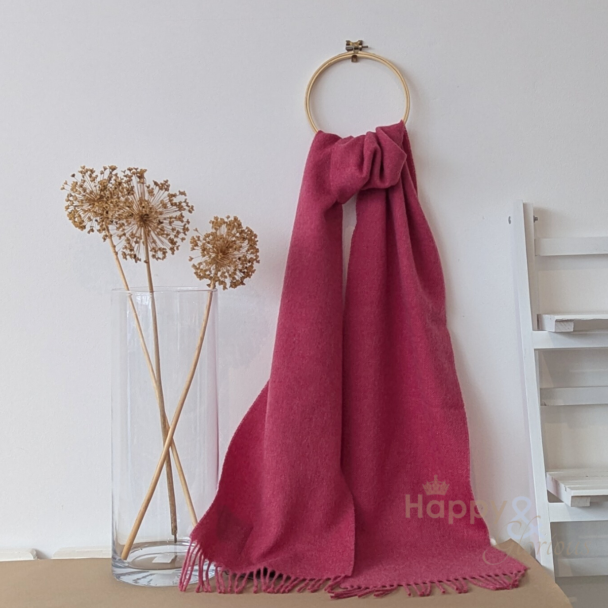 Super soft merino wool scarf in a choice of colours