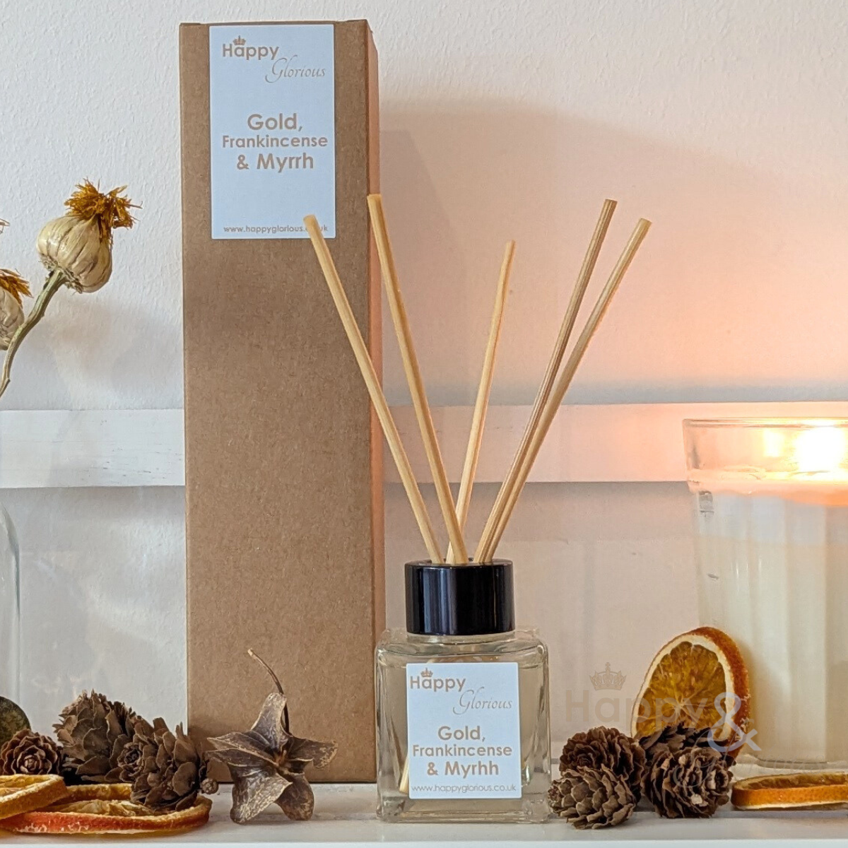 Autumn/winter mini fragrance reed diffuser - six fragrances