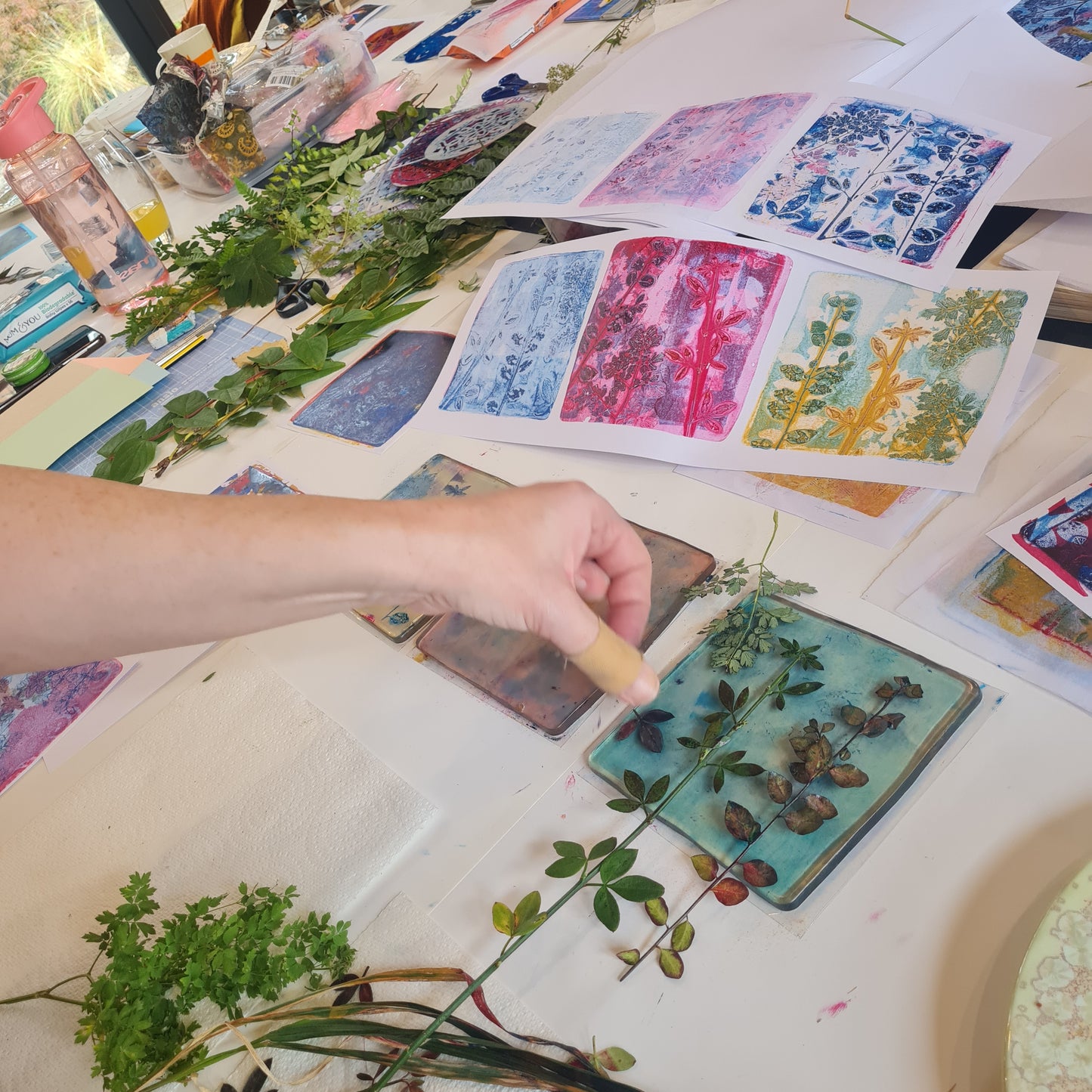 Botanical monoprint workshop - Sunday 28th June