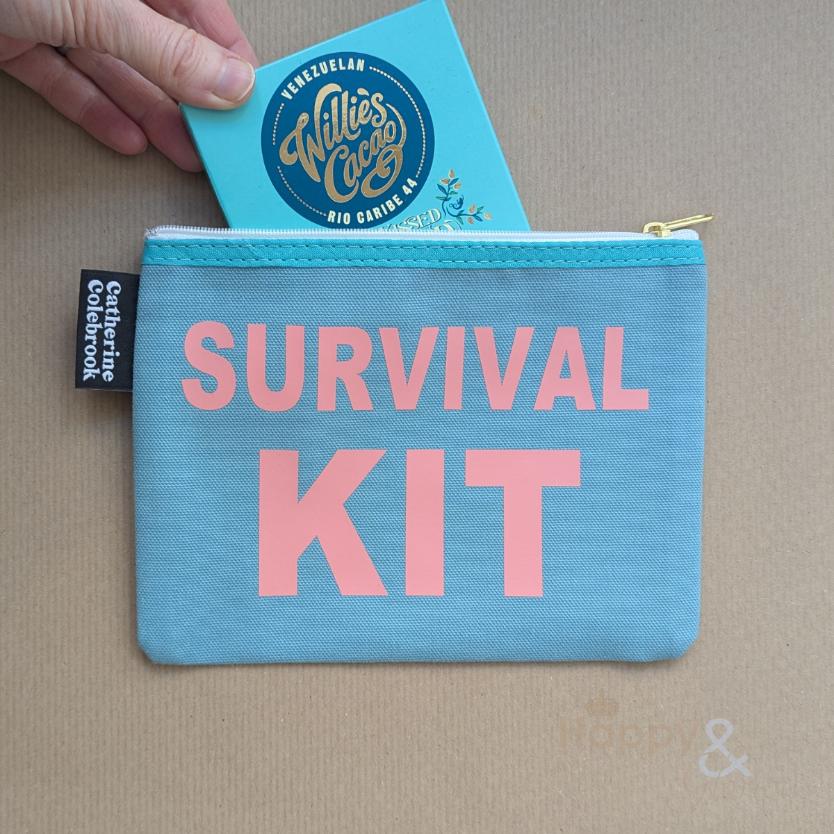 Survival kit purse in a choice of jolly colours