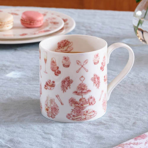 'Afternoon tea' fine china mug