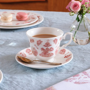 'Afternoon tea' fine china teacup & saucer