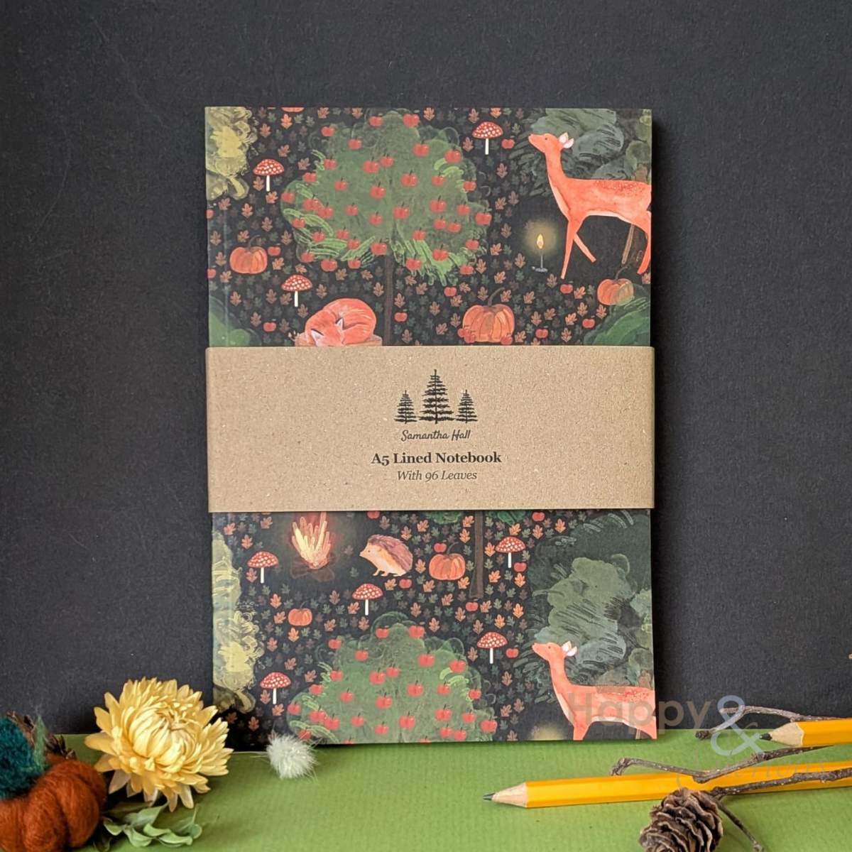 Midnight forest notebook