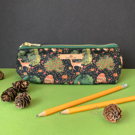 Midnight forest pencil case
