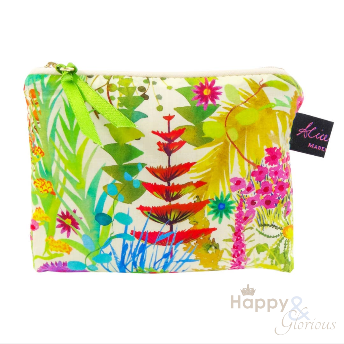 Tresco Multicolour Liberty fabric purse
