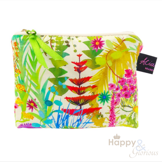 Tresco Multicolour Liberty fabric purse