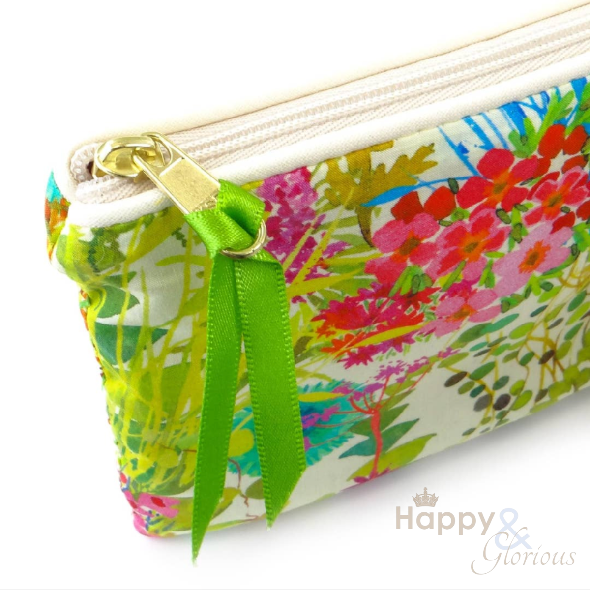 Tresco Multicolour Liberty fabric purse