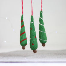 Christmas trees needle felting craft kit