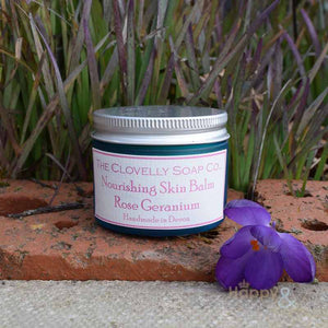 Clovelly Rose Geranium Essential Oil Skin Balm