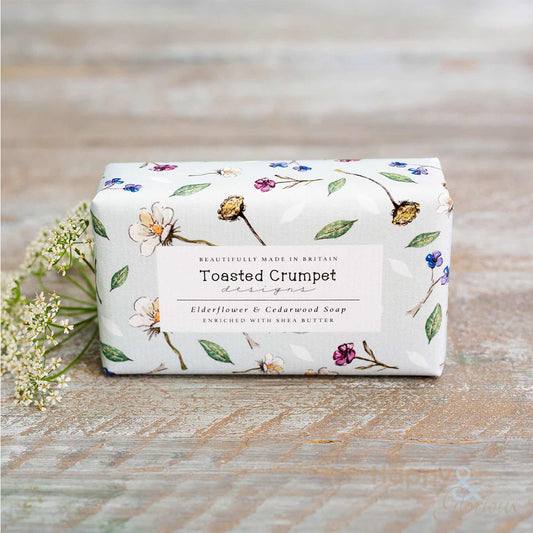 Elderflower & cedarwood soap