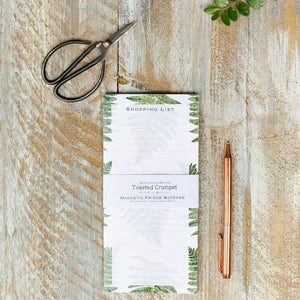 Ferns magnetic notepad