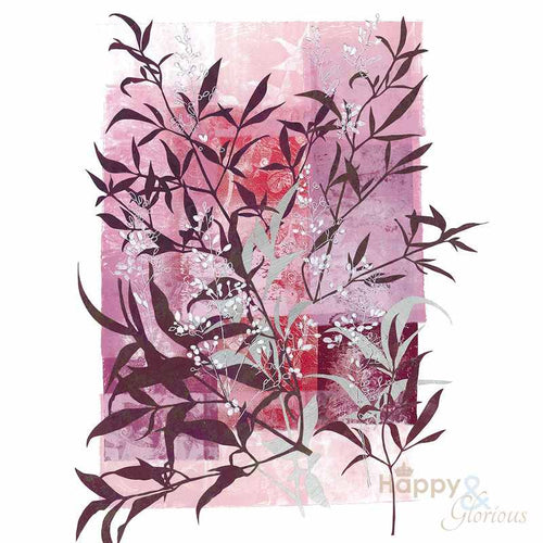 'Heavenly Bamboo' limited edition, museum quality reproduction print by Louise Pettifer