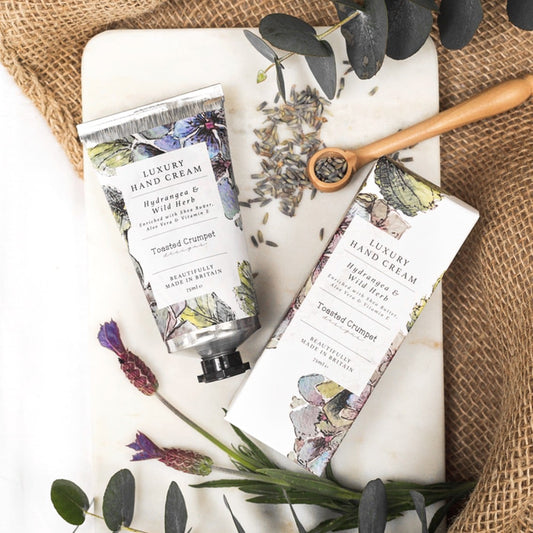 Hydrangea & wild herb hand cream
