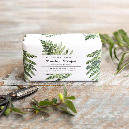 Oak moss & amber soap