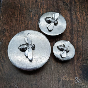 Pewter bee tiny jewellery & trinket box by Lancaster & Gibbings