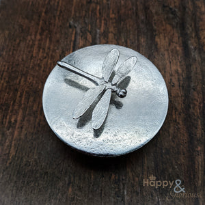 Pewter dragonfly jewellery & trinket box by Lancaster & Gibbings